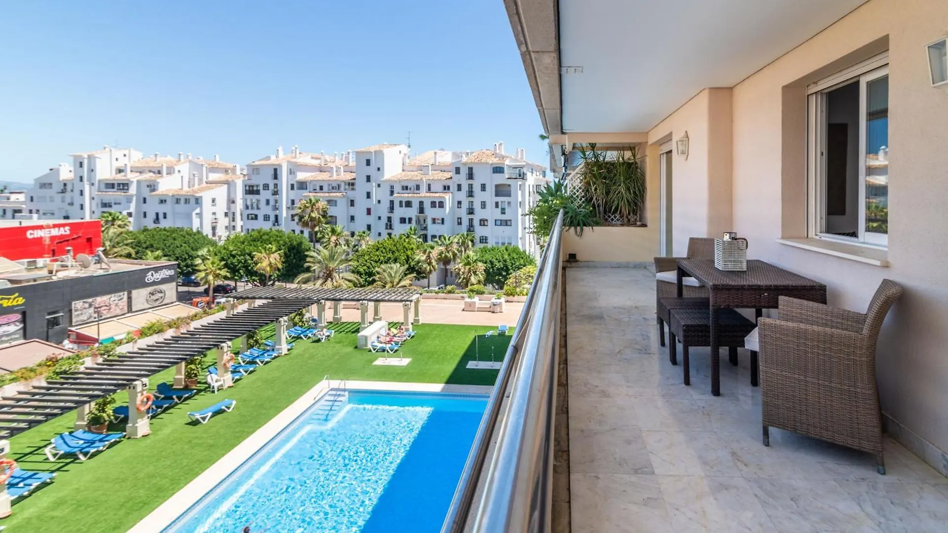 Puerto Banus Piso Con Piscina, Garaje Y Padel Apartment Marbella